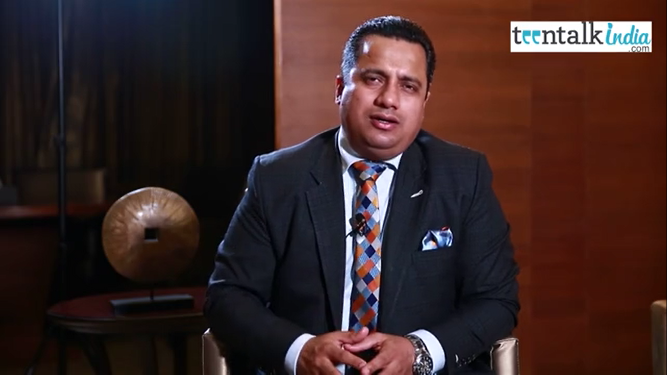 Vivek Bindra,CEO and Founder of Bada Business speaks with Teentalkindia